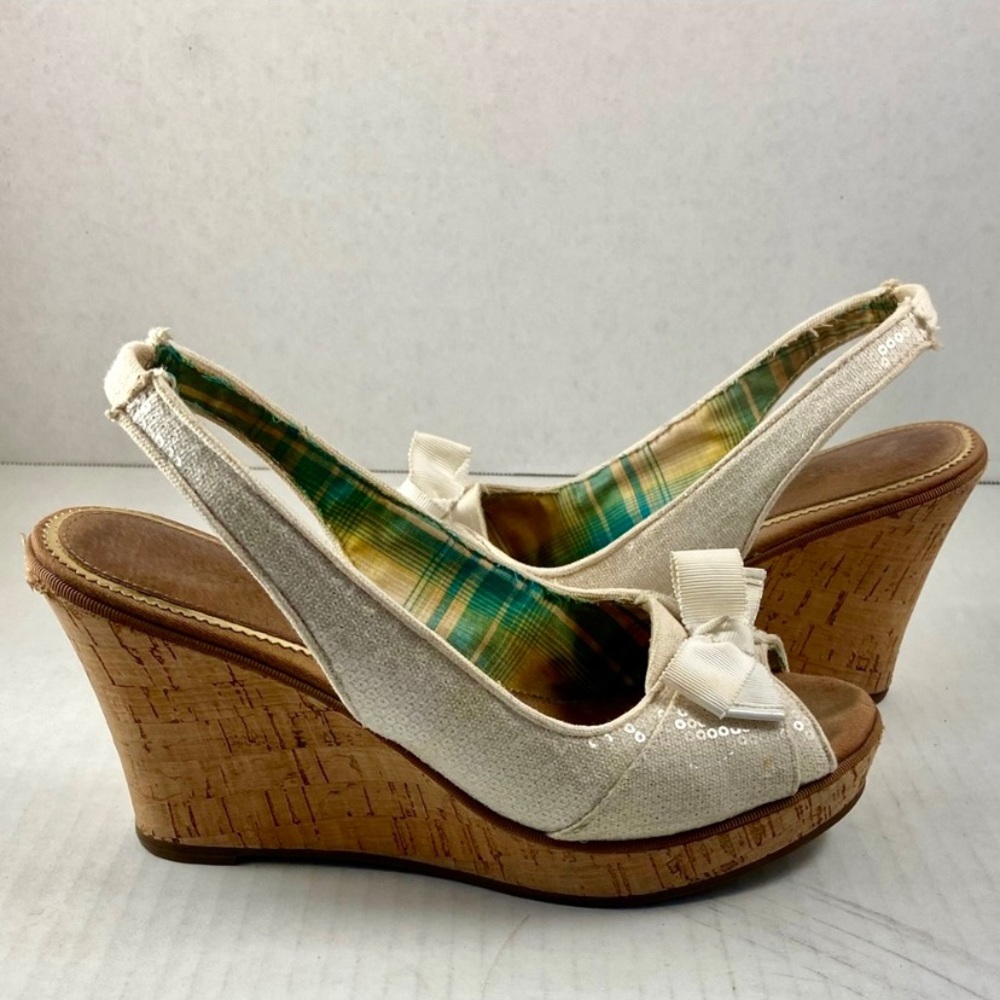 Sperry Top-Sider Womens Southsea White Wedge